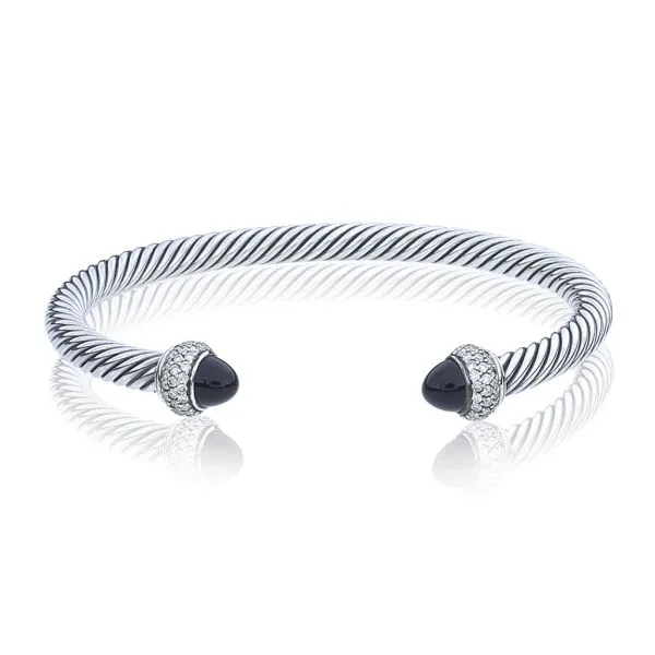 David yurman cable bracelet on sale onyx